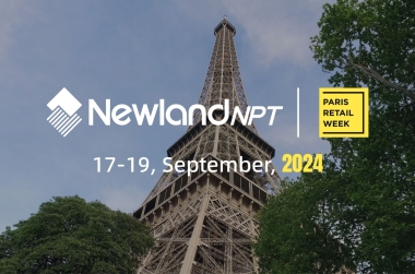 The European team from Newland NPT inviting you to join us at Paris Retail Week 2024