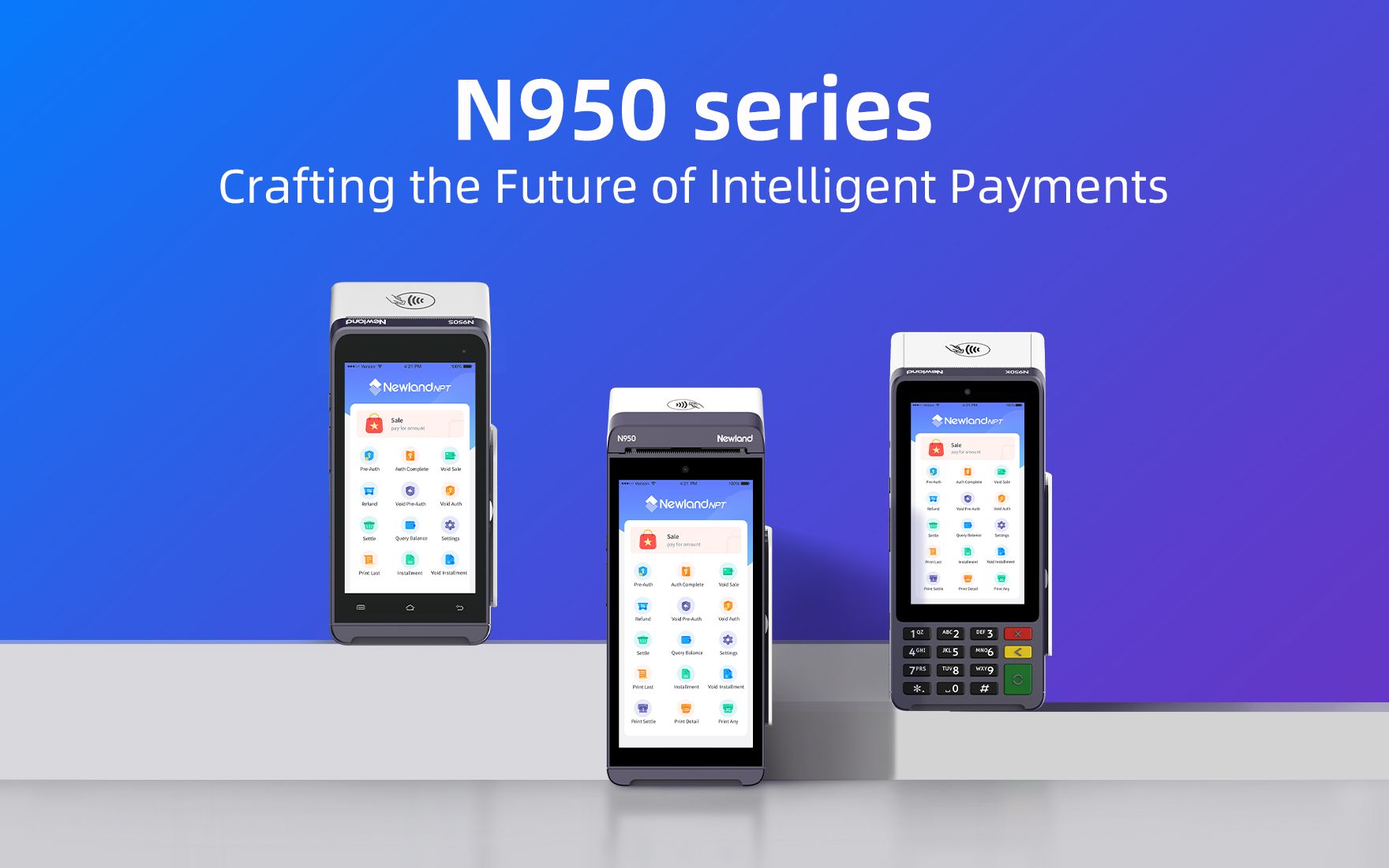 Crafting the future of intelligent payments: launch of the N950 series